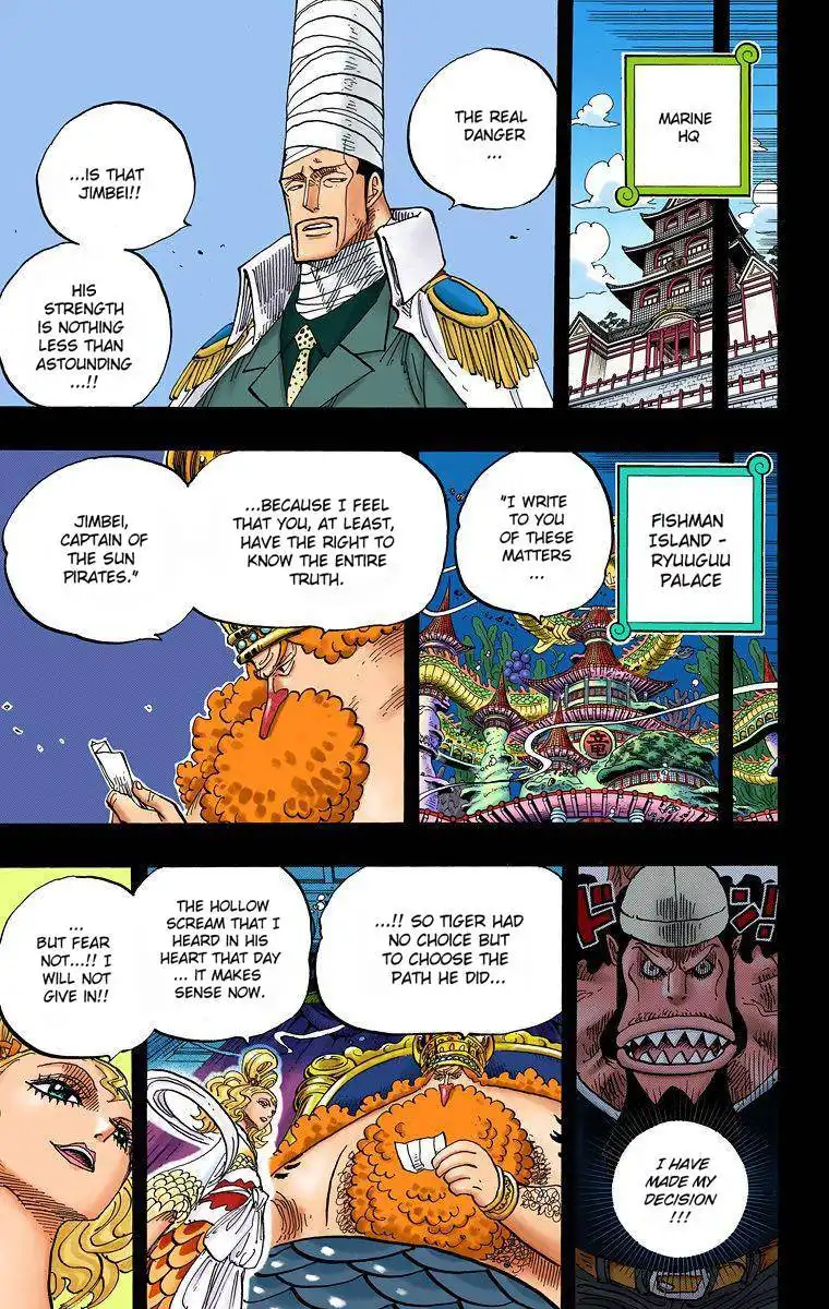 One Piece - Digital Colored Comics Chapter 624 7